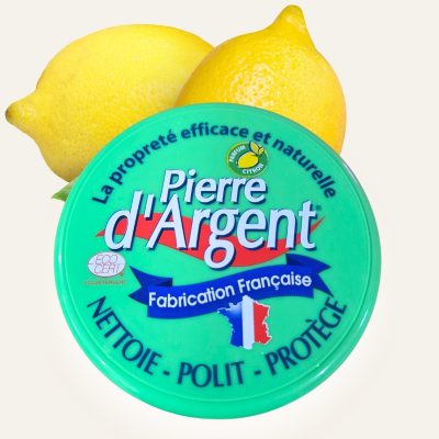 Pierre d’Argent Citron 300g | Nettoyant dégraissant naturel puissant