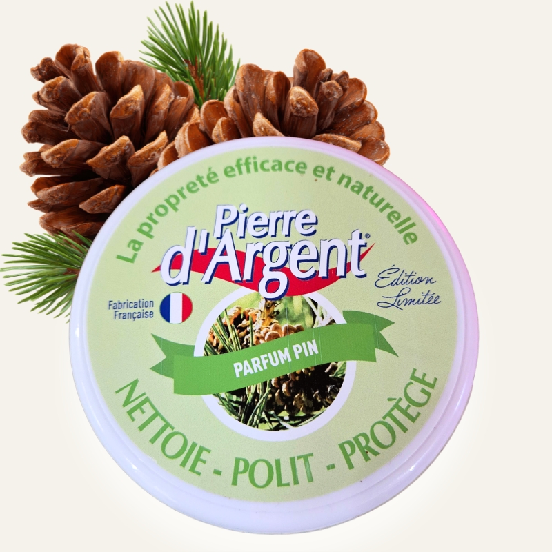 Pierre d’Argent Pin 300g | Nettoyant naturel effet fraîcheur boisée